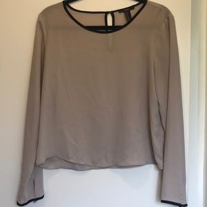 Lightweight Nude Blouse Forever 21